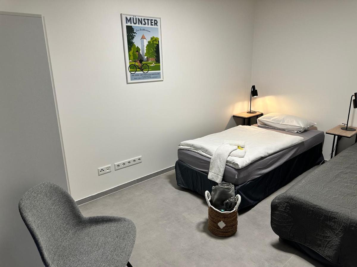 Luxurioeses Apartment Direkt Am Kanal 125 M² - Youpartments Munster  Luaran gambar