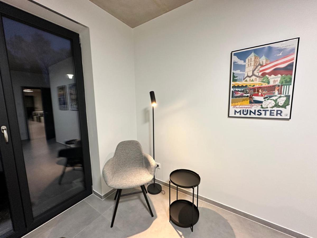 Luxurioeses Apartment Direkt Am Kanal 125 M² - Youpartments Munster  Luaran gambar