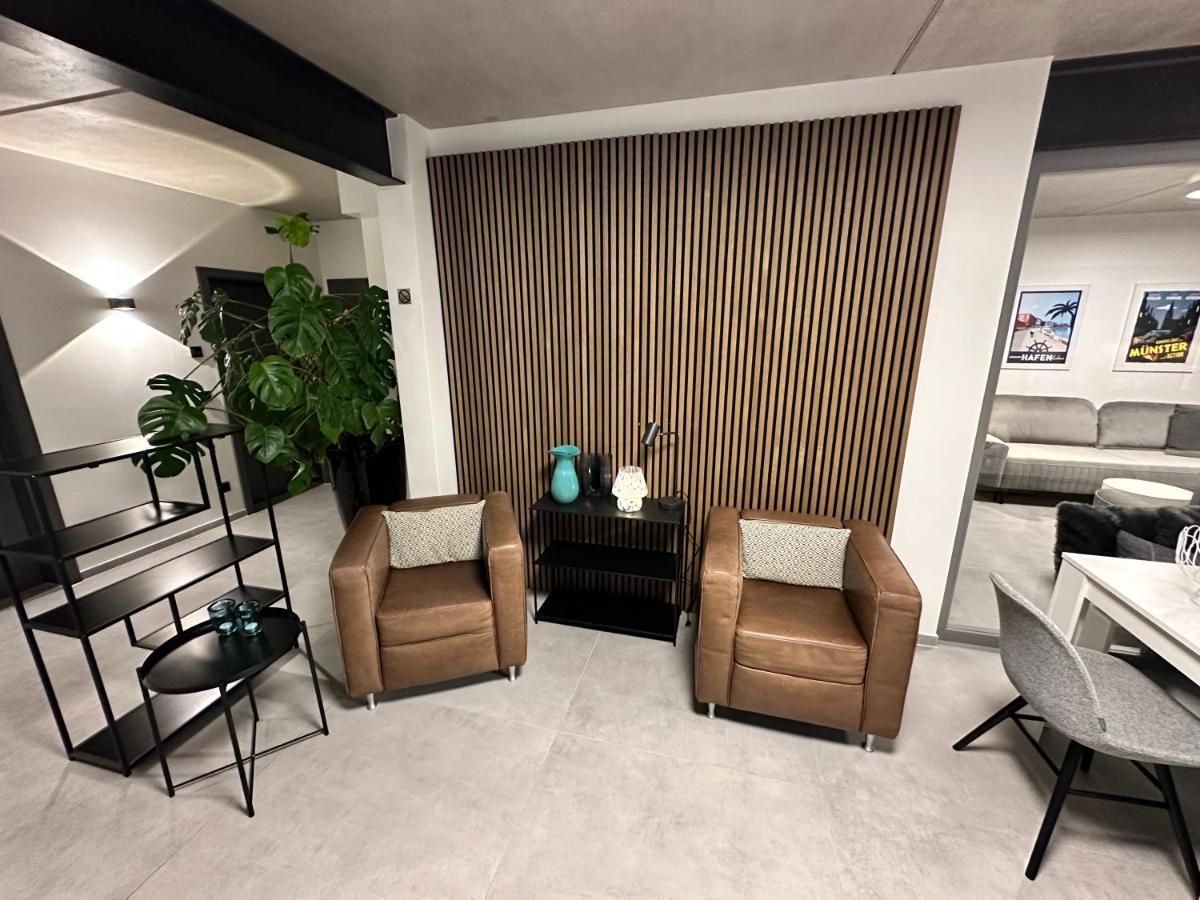 Luxurioeses Apartment Direkt Am Kanal 125 M² - Youpartments Munster  Luaran gambar