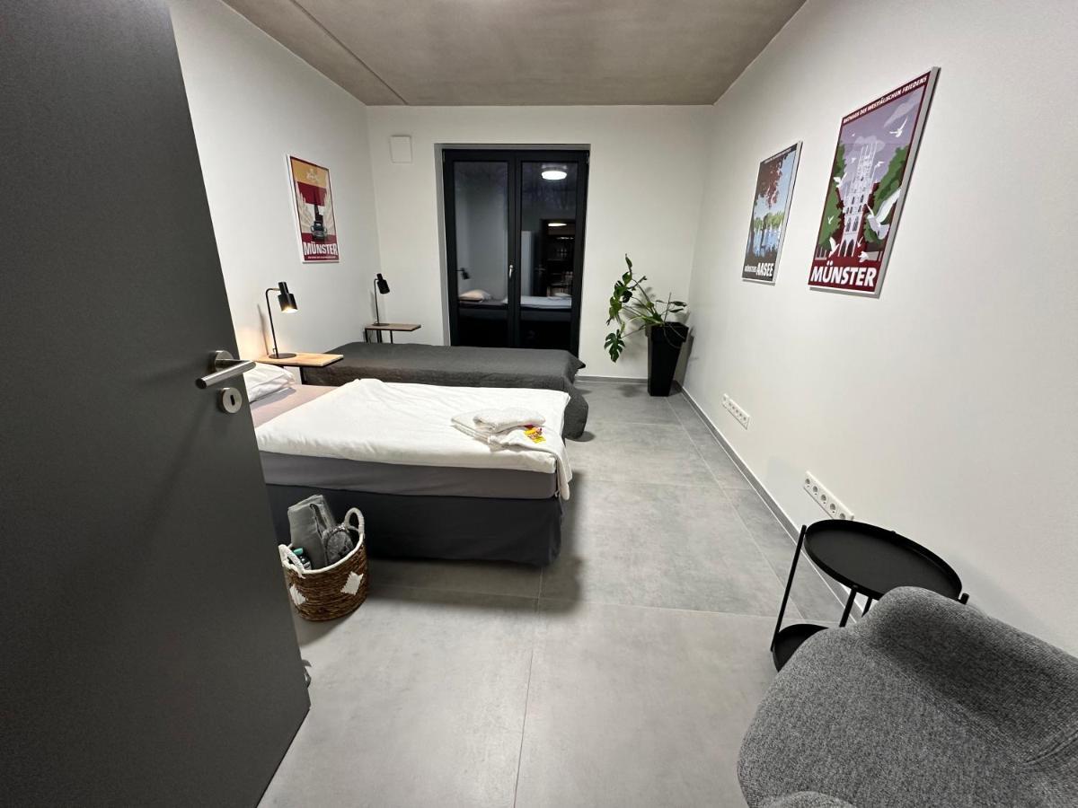 Luxurioeses Apartment Direkt Am Kanal 125 M² - Youpartments Munster  Luaran gambar